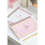 Matt Notebook A5 Spiralli Okul Defteri 80 Yaprak 2'li Set – Çizgili & Kareli - Beyaz