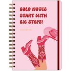 Matt Notebook B5 17X24 cm Spiralli Lastikli Noktalı Tarihsiz Not Defteri Çizme