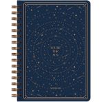 Matt Notebook Bullet Journal Edition A5 15X21 cm Spiralli Noktalı Tarihsiz Not Defteri Yıldızlar