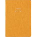 Matt Notebook Sert Kapak Düz Çizgisiz 14x20 cm Hardal Sarı Defter