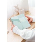Matt Notebook Süresiz Planlayıcı Kare Ajanda Yeşil
