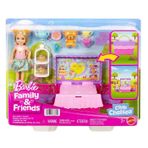 Mattel Barbie Family & Friends Club Chelsea Pop-Up Tea Party Playset