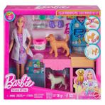 Mattel Barbie'nin Veteriner Kliniği Bebek ve Aksesuarlar Oyun Seti JFX93