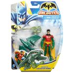 Mattel Batman Unlimited: Robin and Blaster Hawk Action Figure