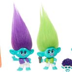 Mattel DreamWorks Trolls Band Together BroZone Tur Setinde 5 Küçük Bebek ve Bant Kaset Standı, Filmden Esinlenen Koleksiyon Oyuncak