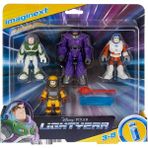 Mattel Imaginext Lightyear Buzz Zaman Yolculuğu Seti HHY41 - Renkli