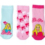 Mattel Kız Bebek 3lü Havlu Çorap Pembe - 6-12 Ay