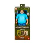 Mattel Minecraft Filmi Büyük Aksiyon Figürü Steve 30 cm JGG67