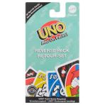 Mattel UNO Add-On ters paket oyunlar, çocuklar ve yetişkinler için, aile oyun akşamları için, seyahat oyunu olarak veya 2 ila 10 oyuncu için cazip bir hediye olarak kullanılabilir, 7 yaşından itibaren