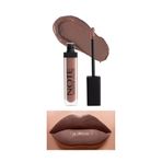 Mattemoist Lipgloss Yarı Mat Saten Bitişli Likit Ruj 414 Pinky Milk - Kahverengi