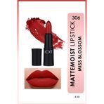 Mattemoist Lipstick Mat Bitişli Ruj 306 Miss Blossom - Kırmızı