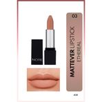 Mattever Lipstick Yarı Mat Saten Bitişli Ruj 03 Ethereal - Açık Nude
