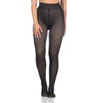 MATY FASHION Kadın termal külotlu çorap, sıcak astarlı, kışlık tayt, ten rengi, polar, opak, 445, Şeffaf, L-XL