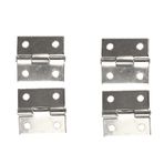 Mauedest 4 Adet Fermuarlar Gri Metal 1 İnç Çekmece Dolabı