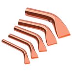 Mauedest 5pcs Heat Electric Soldering Iron Tip 75W 100W 150W 200W 300W High Power Elbow Tip for Welding Tool Replacement Head