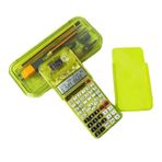 Mauedest Functions Engineering Scientific Calculator Pencil Case Calculator Multifunction Pencil Case