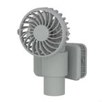 Mauedest Portable USB Umbrella Fan Compact Fan forOutdoor Use Ideal forUmbrella Attachment B
