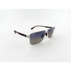 Maui Jim 0621 002 60 Erkek Güneş Gözlüğü - Gümüş