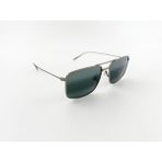 Maui Jim 0886 001 55 Erkek Güneş Gözlüğü - Gümüş
