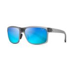 Maui Jim MJ 0439S 00211M 58 Erkek Polarize Geometrik Gri Kemik Güneş Gözlüğü