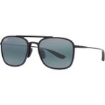 Maui Jim MJ 0447S 001 02 55 Polarize Pilot Siyah Kemik Erkek Güneş Gözlüğü