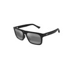 Maui Jim MJ 0616S 001 02 56 Polarize Kare Siyah Kemik Erkek Güneş Gözlüğü