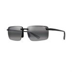 Maui Jim MJ 0626S 002 02 61 Polarize Dikdörtgen Siyah Kemik Unisex Güneş Gözlüğü