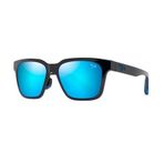 Maui Jim MJ 0631S 00102 56 Erkek Polarize Kare Aynalı Siyah Kemik Güneş Gözlüğü