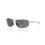 Maui Jim MJ 0676S 00217 63 Erkek Polarize Yastık Aynalı Gri Kemik Güneş Gözlüğü