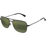 Maui Jim MJ0675S-002-02 58 Polarize Erkek Güneş Gözlüğü - Siyah