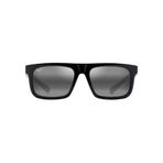 Maui Jim Unisex Opio güneş gözlükleri, Gri Opio Parlak Siyah, Ölçü Birimi