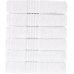 Maura Home Tomurcuk %100 Pamuk 6'lı Mutfak Havlusu | 30x50 Cm | Beyaz - 30 x 50 cm
