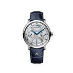 Maurice Lacroix Ml-mp6538ss001110-1 Deri Erkek Kol Saati - Mavi