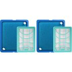 Mauuae 4 Adet Elektrikli Süpürge Filtre Elemanı Filtre Pamuk Aksesuarları Philips FC9728 FC9732 FC9735 Elektrikli Süpürge Aksesuarları (Yurt Dışından) - Süpürge Yedek Parçaları