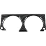 Mauuae Araba Abs Karbon Fiber Ön Su Bardağı Tutucu Koruyucu Çerçeve Kapak Trim Etiket Aksesuarları Toyota Sienna 2021 2022 Için (Yurt Dışından) - Siyah