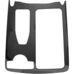 Mauuae Araba Merkezi Konsol Su Bardağı Tutucu Çerçeve Kapak Trim Aksesuarları Mercedes Benz C Sınıfı Için W204 C180 C200 2007-2014(RHD) (Yurt Dışından) - Siyah