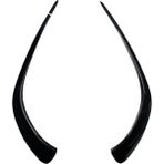 Mauuae Araba Ön Tampon Splitter Spoiler Canard Hava Bıçağı Surround Trim Için Mercedes Benz Cla W118 C118 CLA35 2020+ Karbon (Yurt Dışından) - Siyah