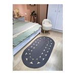 MaVaux Cookie Jüt Hasırlı El Örgüsü Kilim
