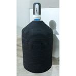 MaVaux Flora Damacana Kılıfı Jüt Hasır Görünümlü Siyah 50 x 26