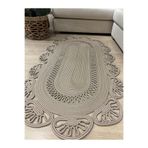 MaVaux Matrix Jüt Kilim, Paspas, Mutfak Halısı, Banyo Paspası, Kilim, Halı, Oturma Odası Halısı Taş 160 x 350