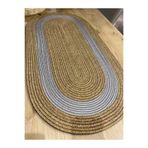 MaVaux modern Doğal Jüt, Hasır, Amerika Servis, Masa,Sehpa Örtüsü Runner. 30x80 HasırGri 30 x 80