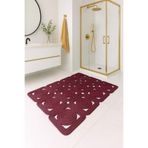 MaVaux Solena Jüt Hasır Dikdörtgen Şık Kilim Halı Paspas Yolluk Evinizi Şımartın Tarzınızı Yansıtın MÜRDÜM 100 x 200