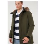 Mavi 010463-34343 Haki Kapüşonlu Erkek Parka