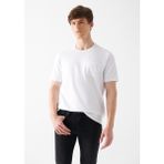 Mavi 0610963-620 Cepli Beyaz Erkek T-shirt