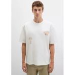 Mavi 0612913 Baskılı Tişört Kısa Kol Tişört Erkek T-Shirt