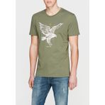 Mavi 065008-27069 Baskılı Yeşil Erkek T-Shirt