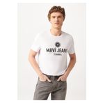 Mavi 066195-620 Polo Yaka Normal Kalıp Beyaz Erkek T-Shirt