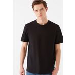 Mavi 066483-900 Doğa Dostu Siyah Basic Erkek T-shirt
