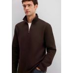 Mavi 0S10519 Yarım Fermuarlı Erkek Sweatshirt