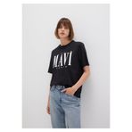 Mavi 1611990-900 Siyah Kadın T-shirt